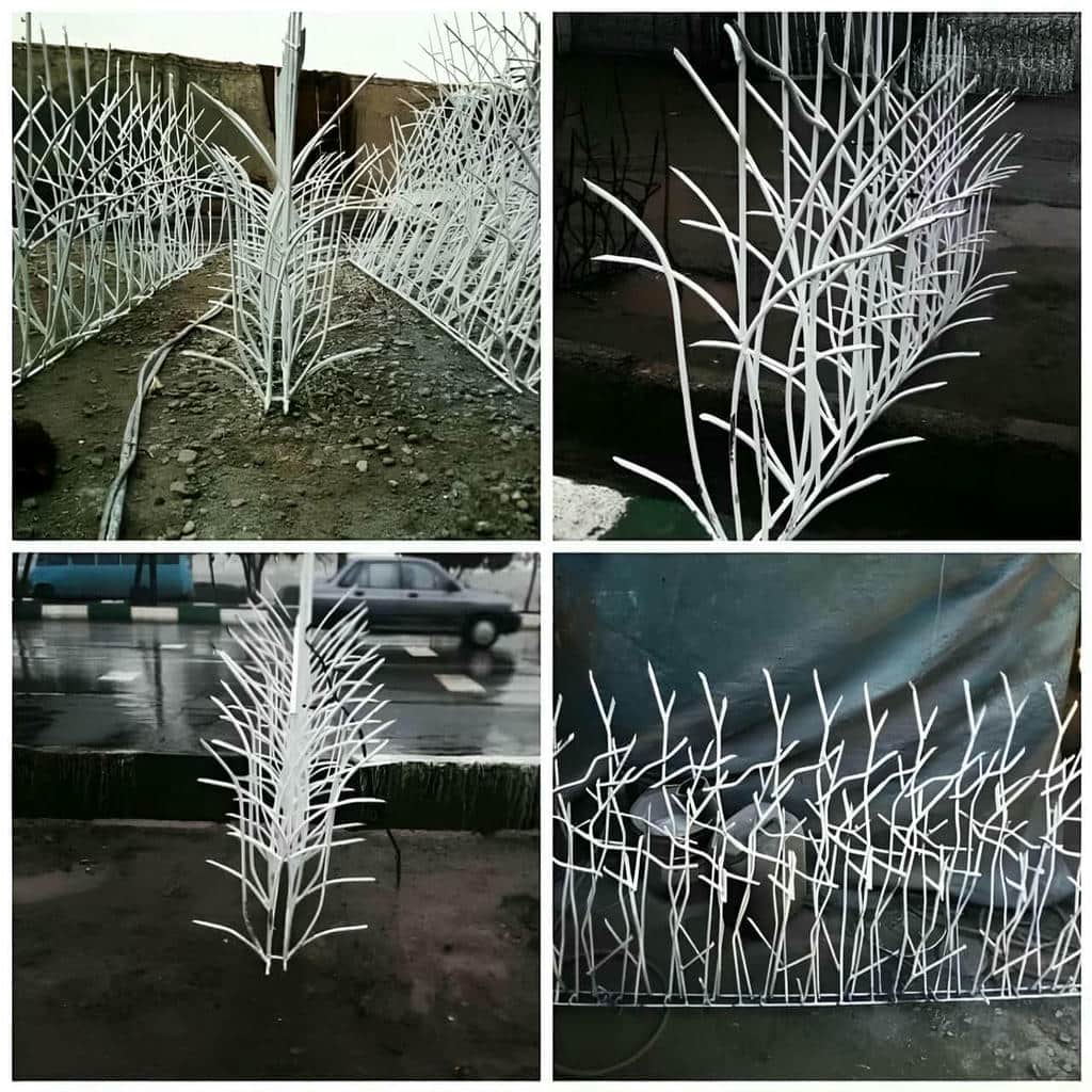حفاظ روی دیوار با نصب دقیق روی تاج دیوار
