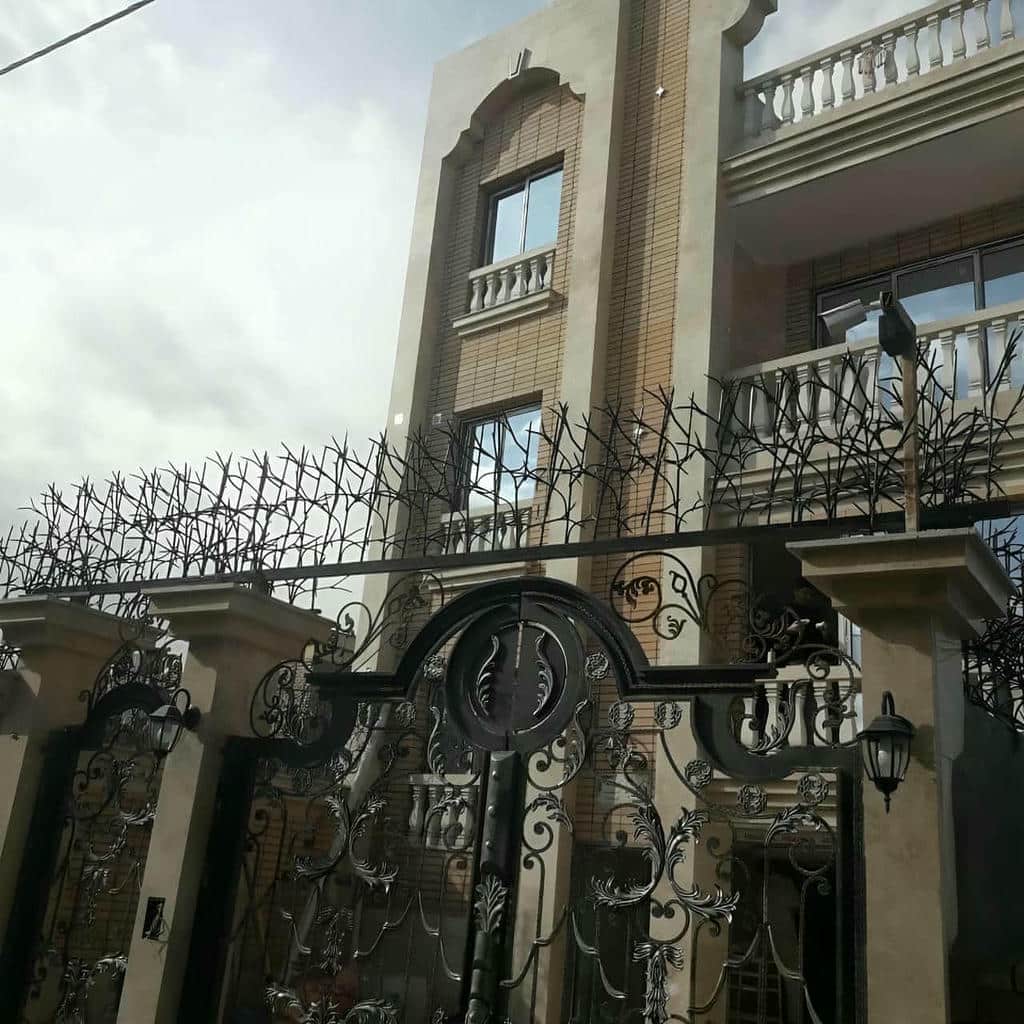حفاظ دیوار با برش دقیق سرشاخه ها