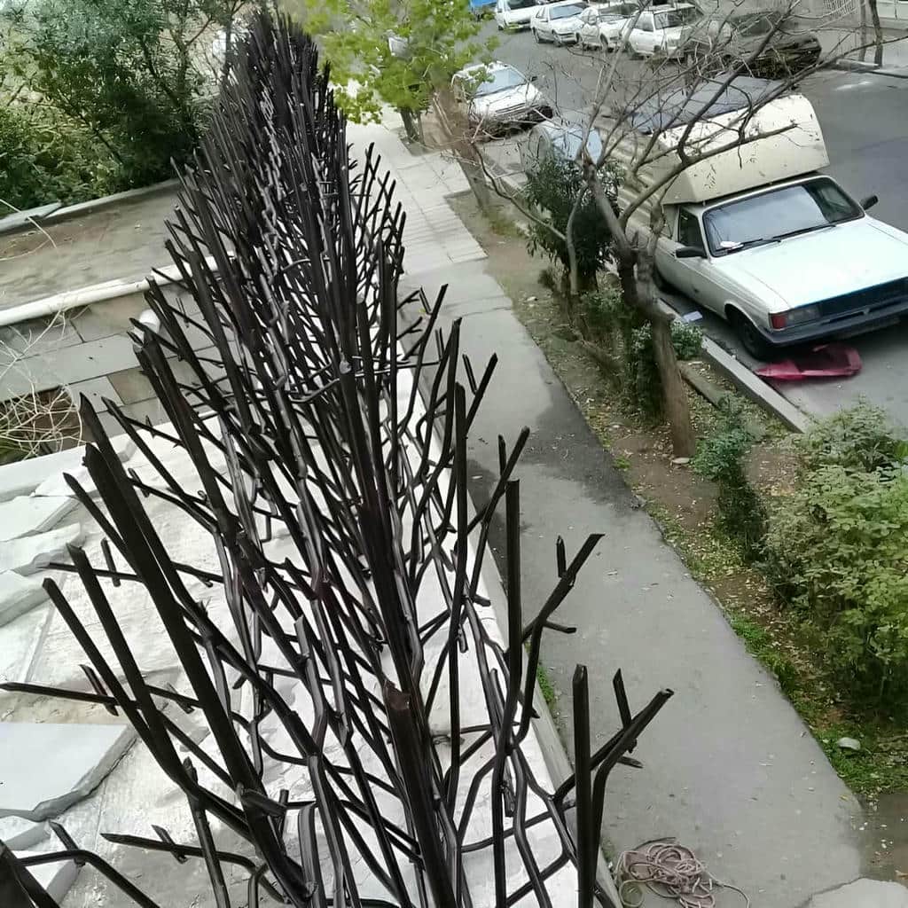 سفارش نرده دیوار سفارشی