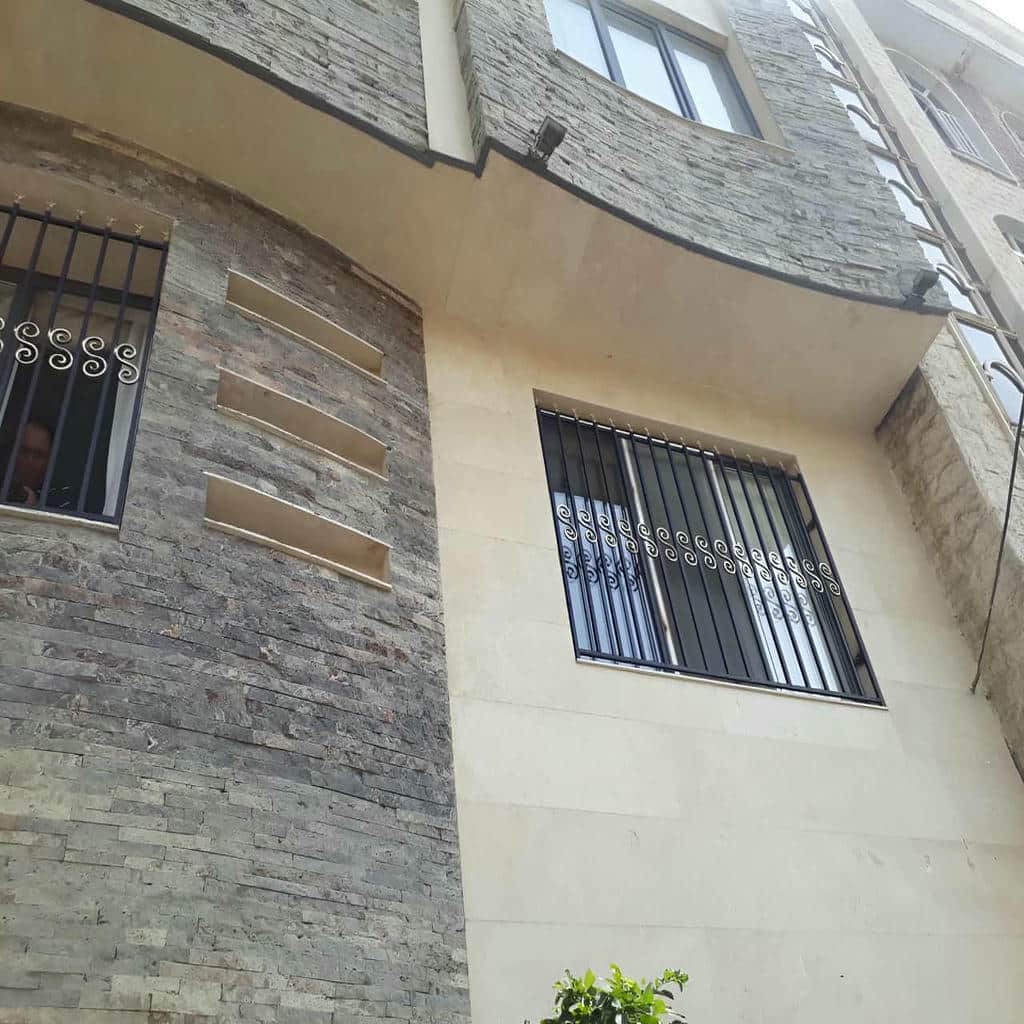 حفاظ پنجره امنیتی با برش دقیق پروفیل