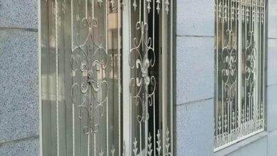 مدل های حفاظ پنجره فلزی نرده ای