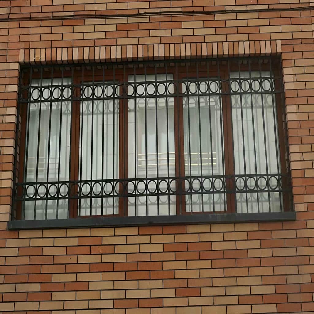حفاظ پنجره امنیتی با جوشکاری پیوسته اتصالات
