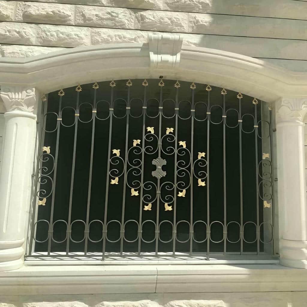 حفاظ پنجره با صفحه نصب تقویت شده روی دیوار