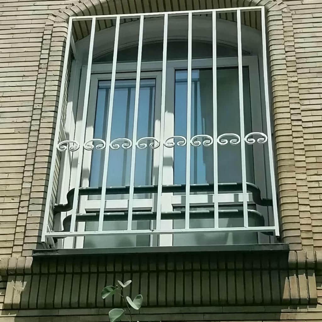 حفاظ پنجره ضدسرقت با نصب محکم روی قاب