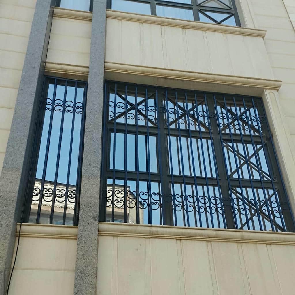 حفاظ پنجره پروفیل سنگین با نصب تراز