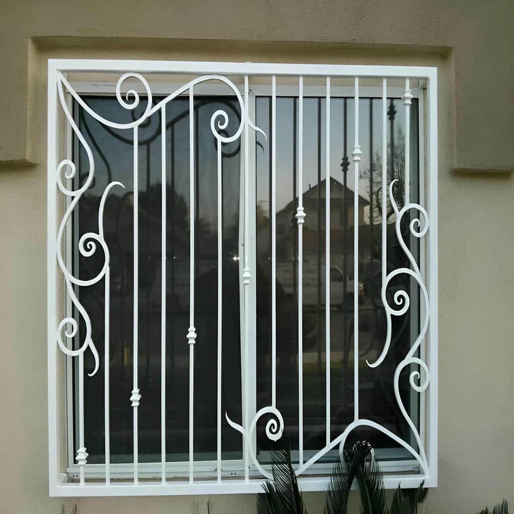 حفاظ پنجره با رنگ کوره ای و پوشش ضد زنگ