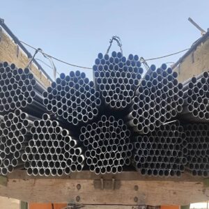 ساخت خیمه موکب طاق نصرت و جایگاه مراسم ایمن با لوله داربست