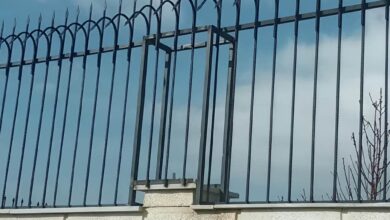 قیمت متری نرده آهنی دیوار