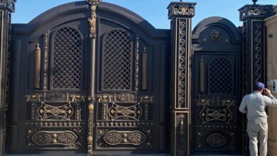 قیمت درب فرفورژه ویلایی لوکس