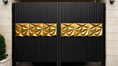 ساخت سفارشی انواع درب ساختمان ویلایی
