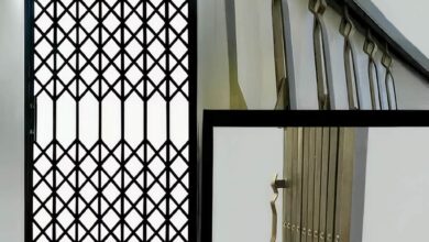 حفاظ فلزی مقاوم درب آپارتمان