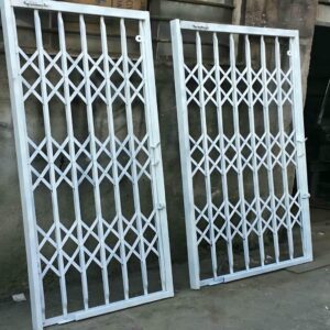 گارد درب آپارتمان فلزی با طراحی سفارشی دهانه بزرگ