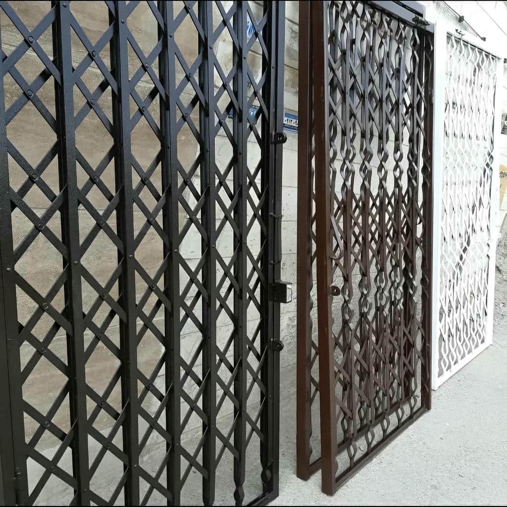 حفاظ درب ضد سرقت با پوشش رنگ کوره ای