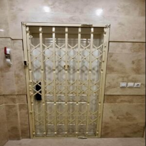 حفاظ آکاردئونی با پروفیل فلزی مقاوم