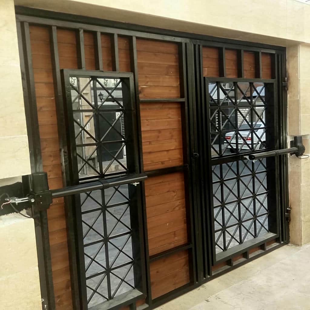 جک ریلی همراه موتور درب پارکینگ و تجهیزات نصب