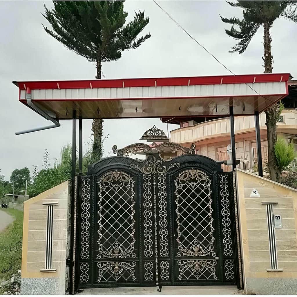 درب باغی با بسته بندی محافظ سطح