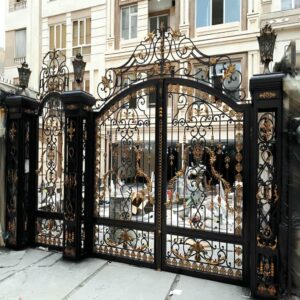 درب باغی در مرحله اندازه گیری دهانه