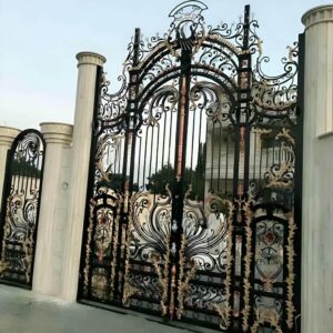 درب فلزی ویلایی با چهارچوب مقاوم